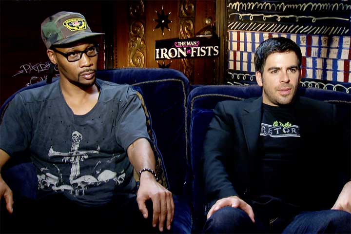 RZA and Eli Roth THE MAN WITH THE IRON FISTS CineMovie Interview